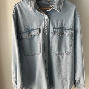 Light Wash Denim Shirt